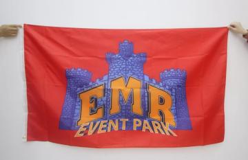 Low Price One Layer Fabric Flags with Double Sided Printed