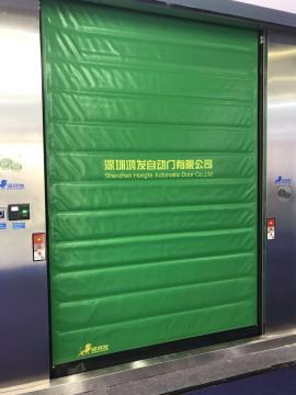 Freezer Room Self Reparing Curtain High Speed Door