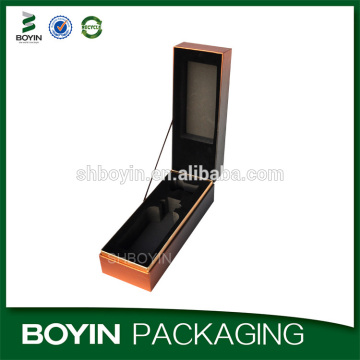 Luxury attractive design red wine gift box