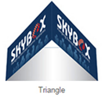 Triangle Hanging Display