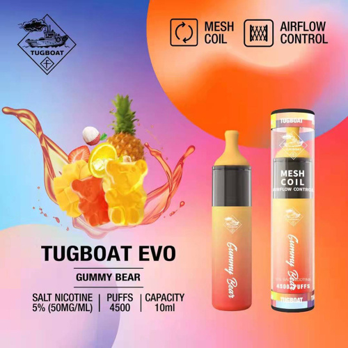 Bester Schleppboot Evo -Einweg -Vape 4500 Puffs