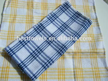 cotton waffle weave kitchen towel