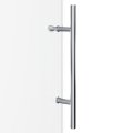 SALLY Bathtub 8mm Glass Frameless Sliding Shower Door