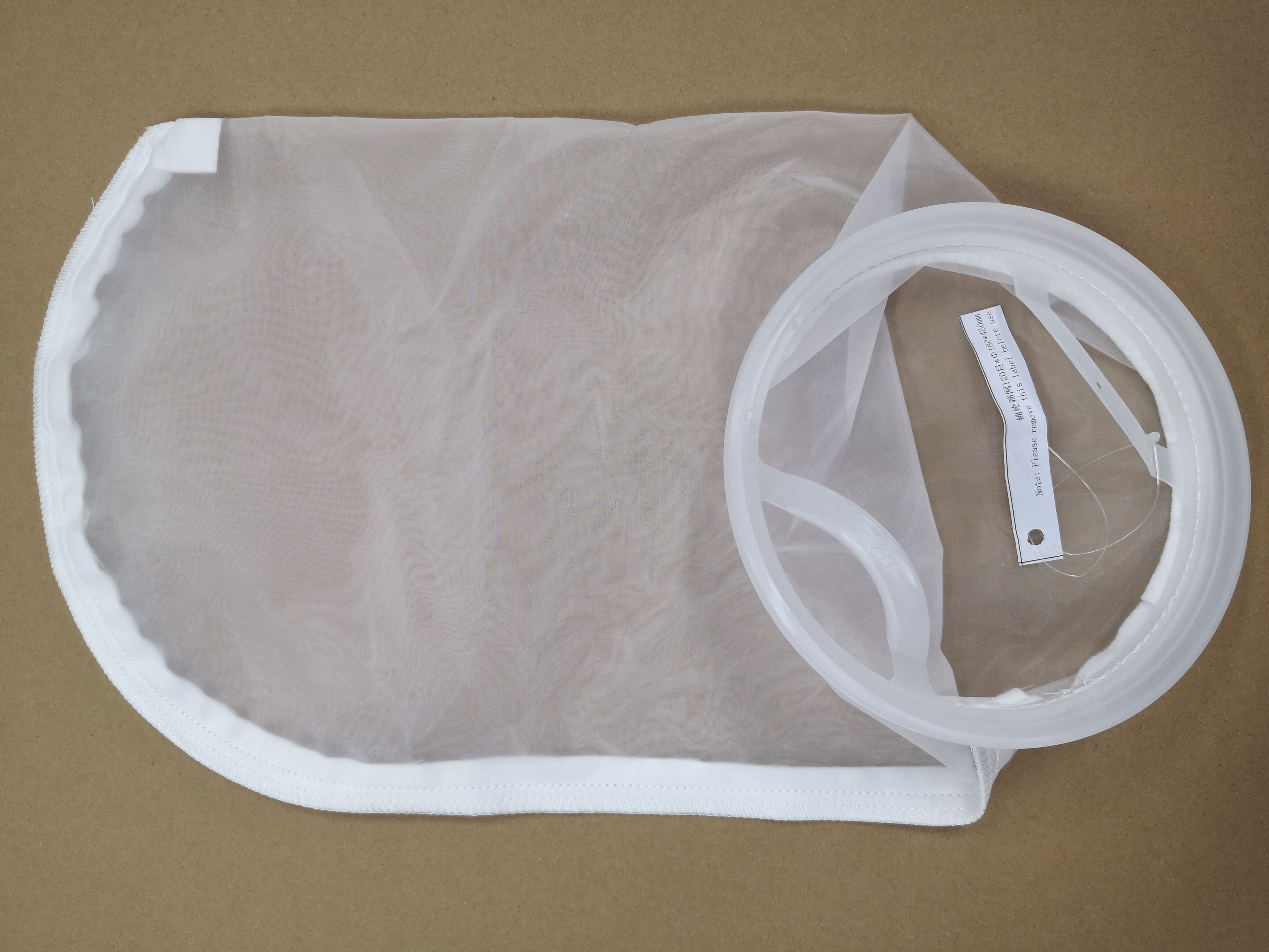 Plastic Ring Nylon Mesh Filter Socks Bag 300 Micron by 14 Inch Long Aquarium Water Filter Bags5