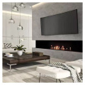 70 Inch 304 Stainless Steel Manual Bioethanol Fireplace for Modern Home Decor and Hotels
