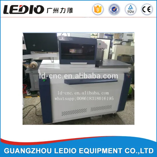 automatic flange channel letter bending machine/auto bender for aluminum and steel