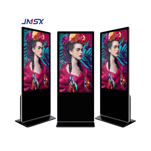 floor standing 55 65 inch advertising player totem