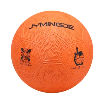 Orange custom handballs rubber ball price