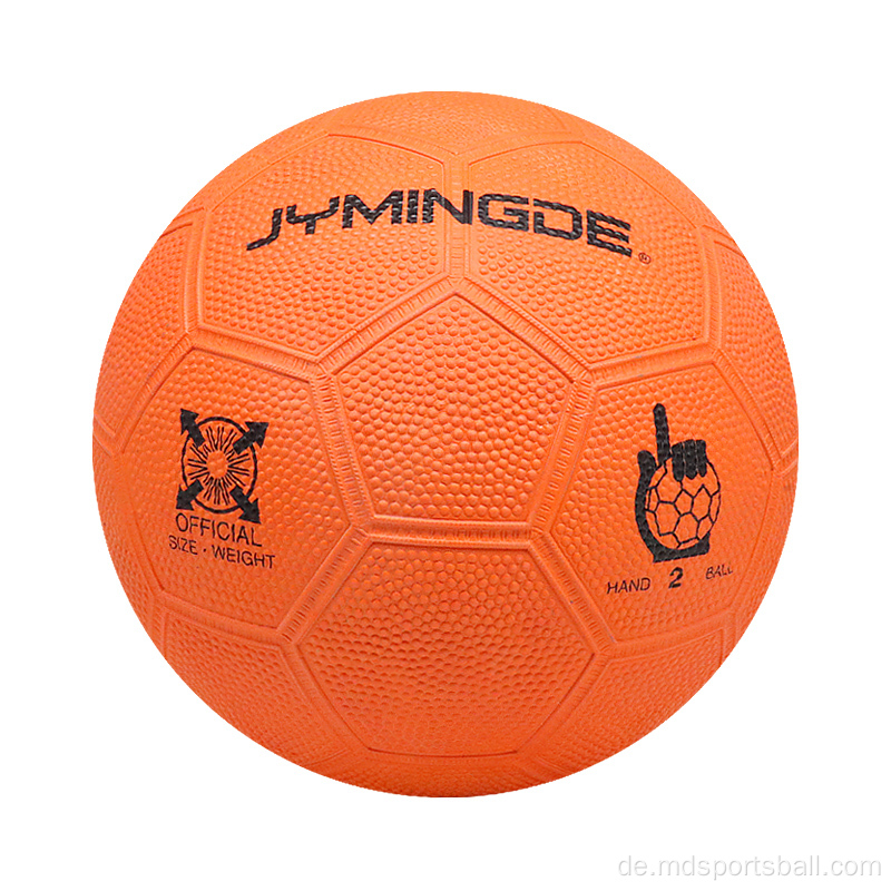 Orangefarbener Handball Gummiballpreis