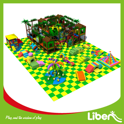 Offener Aufbau bauen Indoor-Spielplatz