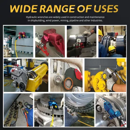 Driving Type Manual Adjustable Hydraulic Torque Wrench