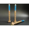 Anti-loosening hexagonal head concrete anchor bolt