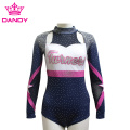 Customized glitter rhinestone cheerleading uniforms