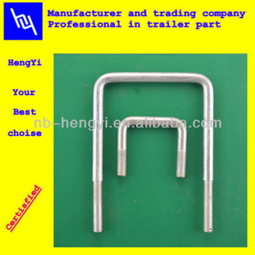 u shape types of bolts