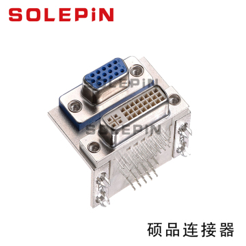 90 degree bend female connector