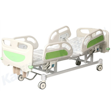 Three Function Adjustable Medical Manual Hospital Care Bed