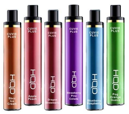 Hqd Cuvie Plus Disposable Vape 1200puffs 6 Png