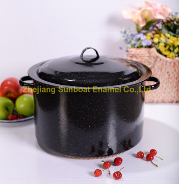 Heavy-duty Cast Iron Enamel Stock Pot