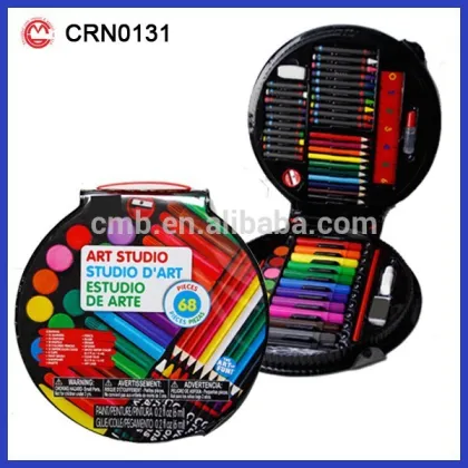 68pcs art painting stationery kids set
