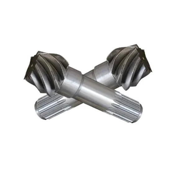 CNC Machined Excavator Parts: Motor Gear Shafts for Machinery