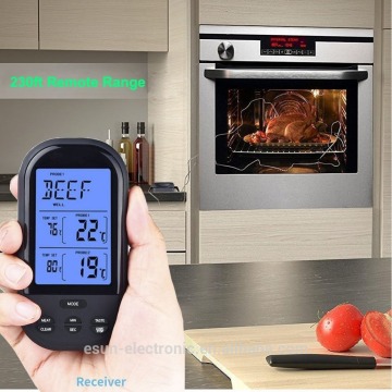 Chinese Factory Direct Supply Digital Wireless Thermometer For Meat and BBQ