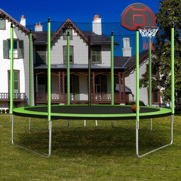 Outdoor Trampoline 10ft with enclosure