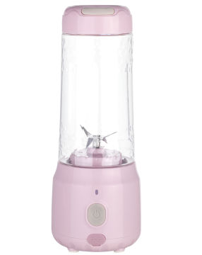 Portable Mini Personal Blender: 400ml USB Rechargeable Juicer