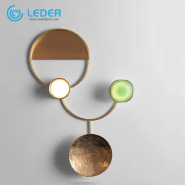 LEDER White Decorative Indoor Wall Lamp