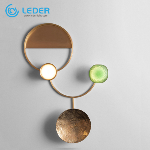 LEDER White Decorative Indoor Wall Lamp