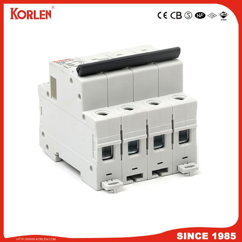 Miniature Circuit Breaker 3KA 63A CB KNB2-63 4P