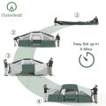 8 Person Camping Cabin Tents with Divided Curtain