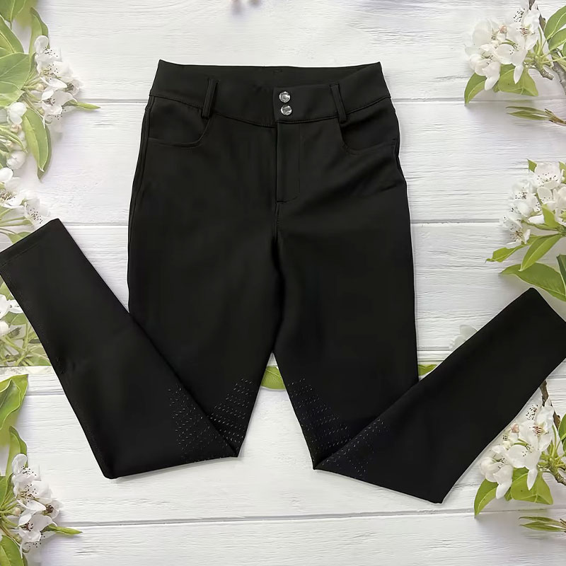 black trianing riding pants