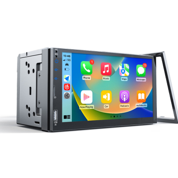 2DIN 7 Inch MP5 Car Radio with CarPlay, Touch Screen, FM Radio, SD/USB for Universal Cars