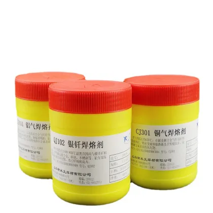 Comprehensive Guide to Welding Fluxes: QJ102 Silver Brazing Solvent, CJ301 Brazing Flux, and QJ201 Aluminum Brazing Flux