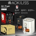 ACKILISS Visual Window Air Fryer Electric Oil Free with 30 Mins Timer