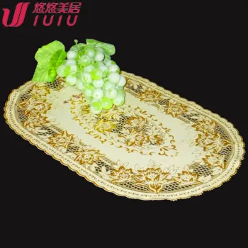 PVC Placemats Lace cup mat for Promotion Gifts