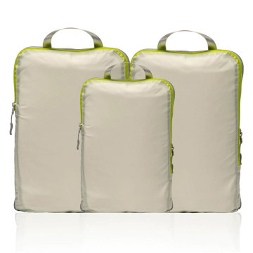 Compression Luggage Organizers - Travel Bag Set of 3pcs for Personal Use and Suitcase Organization
