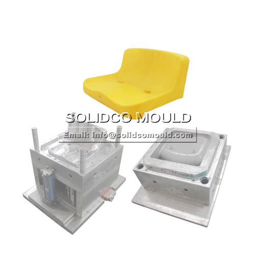 plastic bus seat and stadium chair seat mould