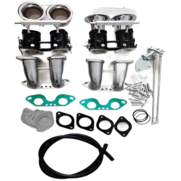 TZ1-2-40-4-11 Dual Throttle Body Conversion Kit for Porsche 912/914 (40/45/48/50 IDF)