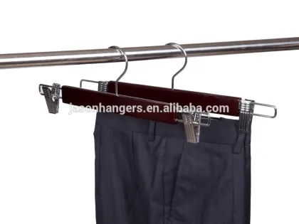 FCS manufacturer wood hanger of pants