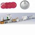 High-speed tinplate EOE lid top cap making line