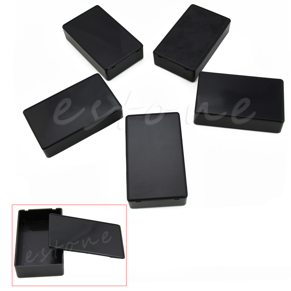 2020 New 5 Pcs 100x60x25mm DIY Plastic Electronic Project Box Enclosure Instrument Case