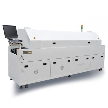 เครื่องบัดกรี reflow โซนอุณหภูมิหกคุณภาพสูง