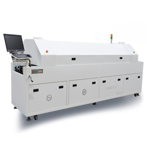 Large Energy-Saving Reflow Soldering Machine High quality six temperature zone reflow soldering machine Factory