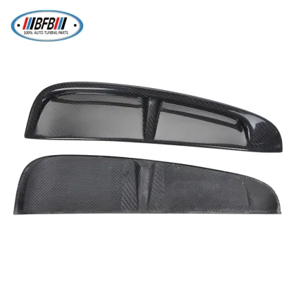 BFB Carbon Fiber Front Fender Air Vent Outlet Cover Trim for Porsche Panamera 971