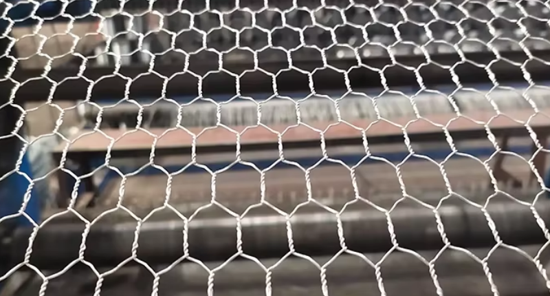galvanized Hexagonal wire mesh