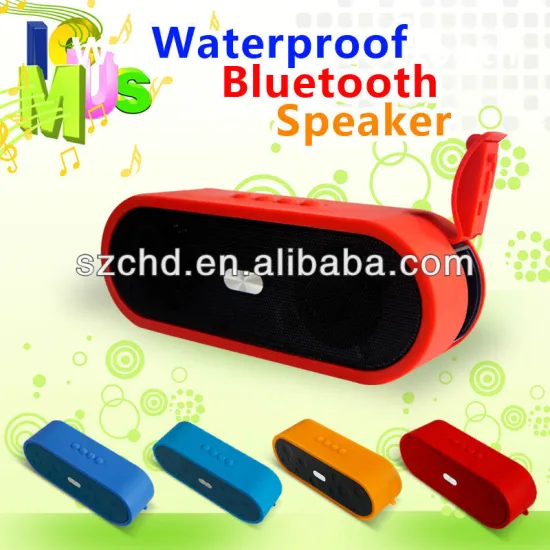 2015 newest private usb portable speaker sd card with bluetooth waterproof function