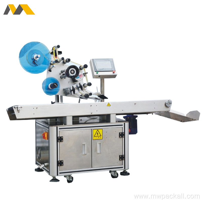 Automatic Box Carton Top Labeler Labeling Machine