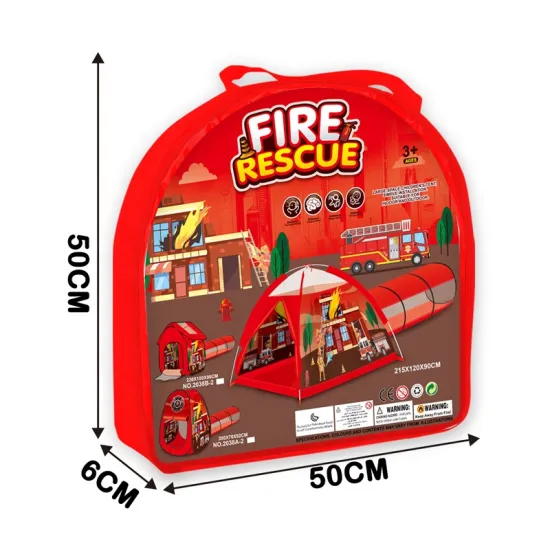 Portable Foldable Kids Tent and Tunnel Playhouse