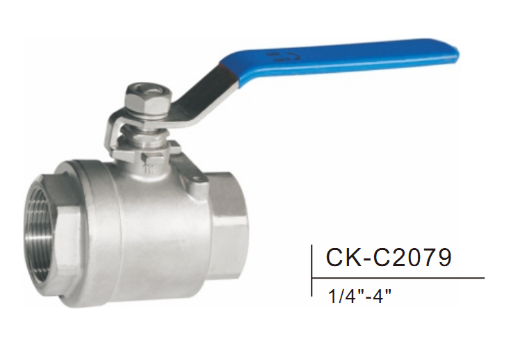 Valve à billes en acier inoxydable CK-C2079 1/4 "-4" 1000wog